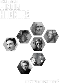 Famous Hackers (two sides, v-neck)