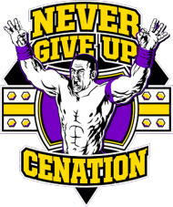Never Give Up John Cena WWE Bluza