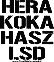 ✩Podkładka pod myszkę   ✩ Hera Koka Hasz LSD - Swag Mode