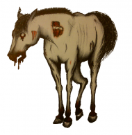 Zombie horse