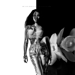 Flower Nicki B&W for Bag