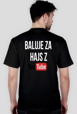 KOSZULKA "BALUJE ZA HAJS Z YOUTUBE" - Oficjalny sklep kanału OverFilmStudio