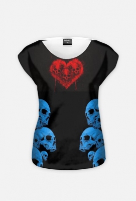 love Skull on the sky - be your own hero