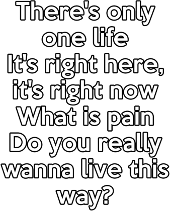 One Life - koszulka damska