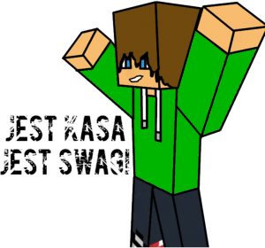 Męska "Jest kasa jest SWAG!" - nadruk