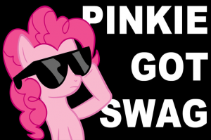 Pinky Swag - nadruk