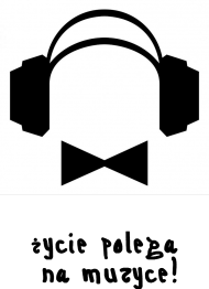 Muzyka M white | :V DNSHOP