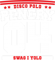 Koszulka 04 Penery Disco Polo Swag I Yolo white