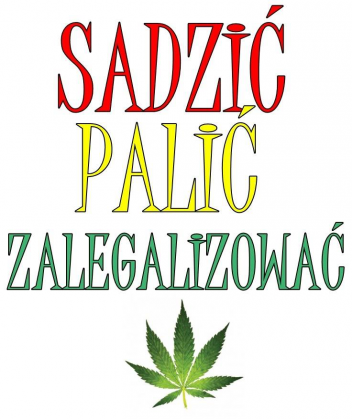 Bluza "Sadzić Palić Zalegalizować" Męska