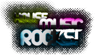 Koszulka House Music Rocks! (czarna)