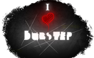 Koszulka I Love Dubstep - Road (czarna)