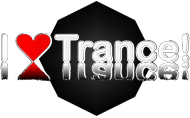 Koszulka I Love Trance Mirror (czarna)