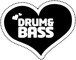 Koszulka Drum And Bass - Heart (szara)