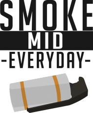 CSGO: Smoke Mid Everyday (Jasna bluza, męska)
