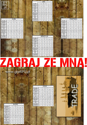 TRADE - koszulka z grą