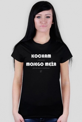 Kocham Mojego Męża - Triathlon - Sportowy Jeż Poranny Bawełna Motywacyjna