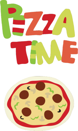 Pizza time (biała) - męska