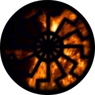 Koszulka CZARNE SŁOŃCE wzór 1 - tanio!