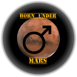 Koszulka damska BORN UNDER Mars