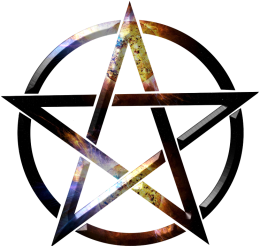 Koszulka damska PENTAGRAM wzór 4 - tanio!