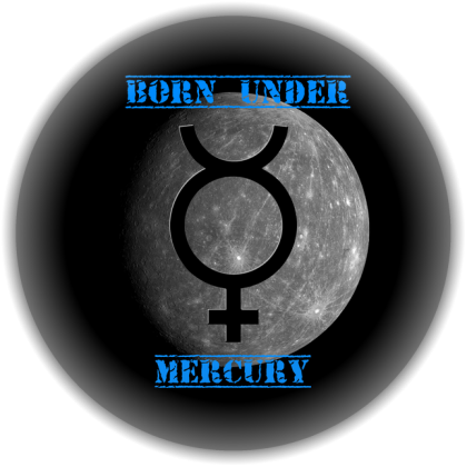 Koszulka damska BORN UNDER Merkury