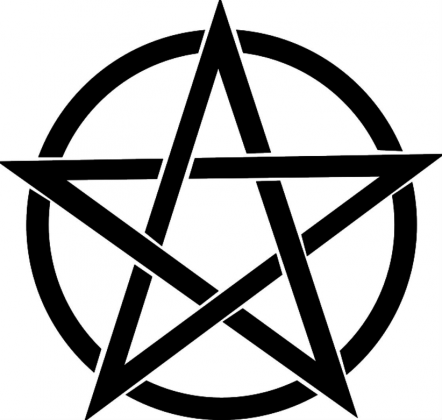 Koszulka damska biała PENTAGRAM - tanio!