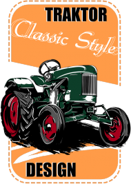 Retro Tractor - Classic Style