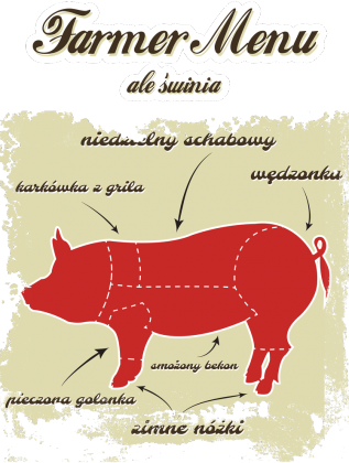Farmer Menu - ale swinia