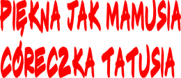 Córeczka tatusia-koszulka damska