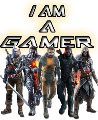 Koszulka "I am a gamer"