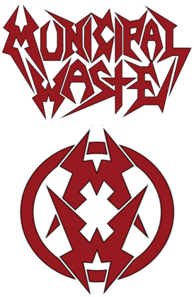 Municipal Waste Shirt (Black,White,Grey)