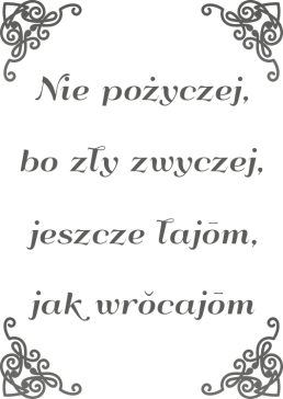 Kubek Nie pożyczej