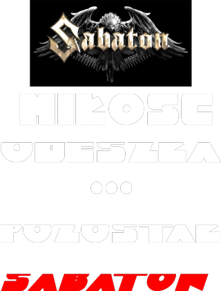 Bluza z kapturem - "Sabaton"