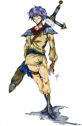 Wojownik fantasy Khael