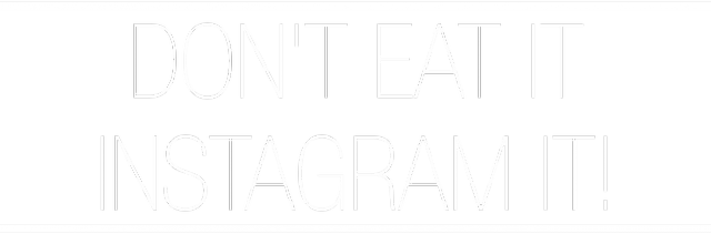 Don't eat it [damska]