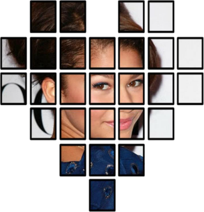 Geometryczny nadruk - torba bawełniana