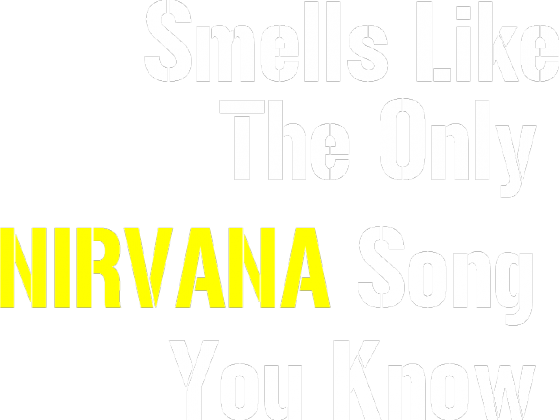 Smells Like The Only  NIRVANA Song  You Know