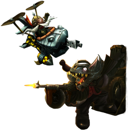 Kubek Fx Imba - Corki & Twitch