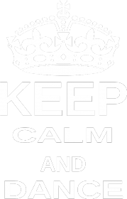 Keep calm white