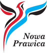 Nowa Prawica - LOGO - Koszulka MEN