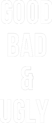 Bluza z kapturem męska - good, bad & ugly