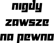 nigdy, zawsze - Koszulka