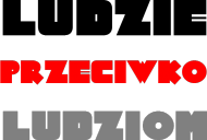 Ludzie przeciwko ludziom - koszulka