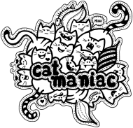 "Cat Maniac" - Kubek Doodles