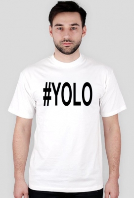koszulka YOLO męska - kolor0wy