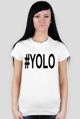 koszulka YOLO damska - kolor0wy