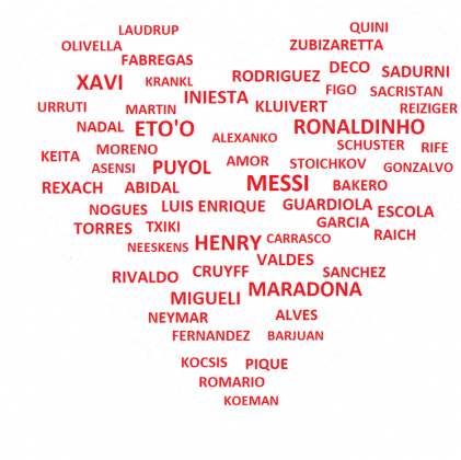 Legendy FC Barcelony - serce