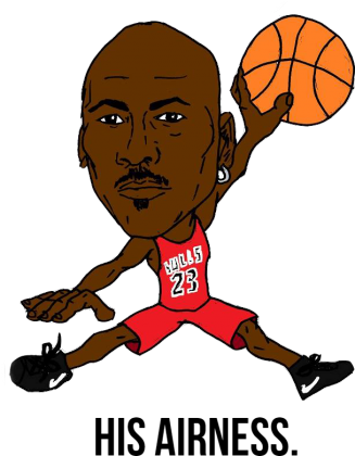 Bluza Michael Jordan - Karykatura