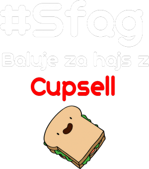 Koszulka " Hajs z Cupsell " Męska - nadruk