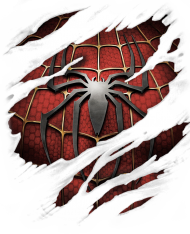 spiderman 1 biała